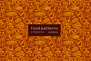 Food seamless patterns, a Pattern Graphic by Oleg Tokarev Art (Thumbnail 2 of 5)