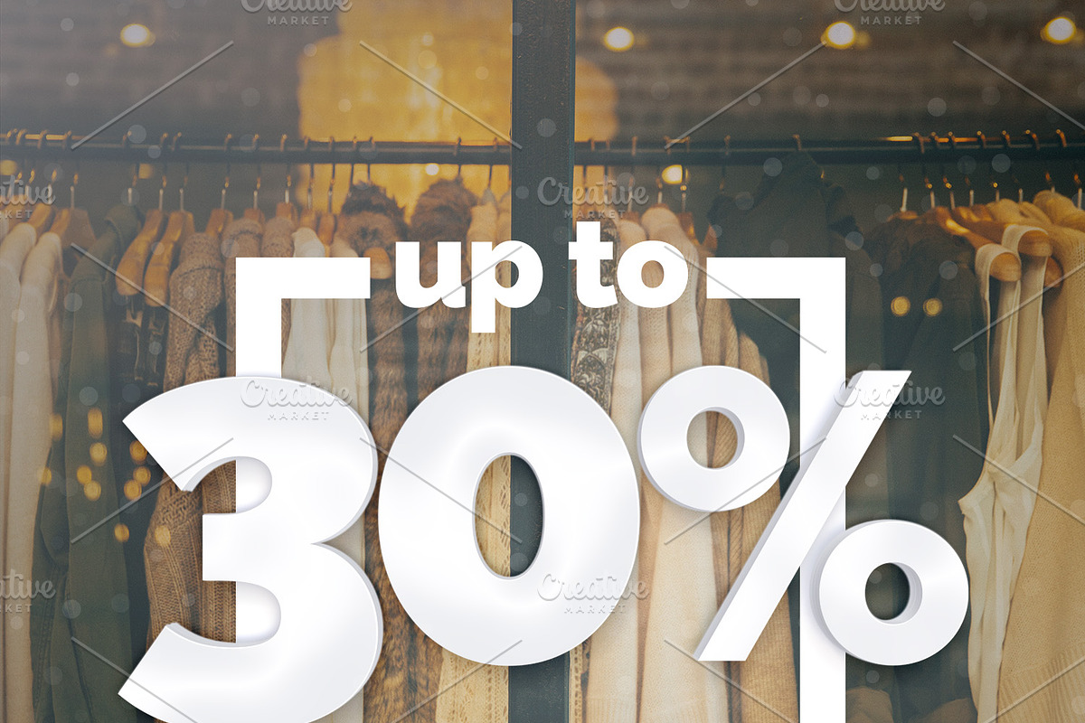 Promote your Sale on social media, an Illustration by Solid Pixel (Photo 15 of 19)