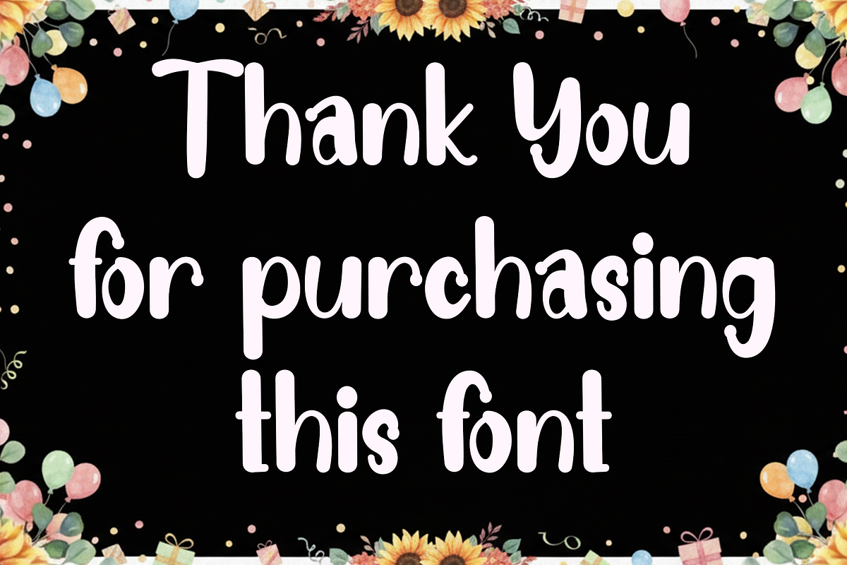Decor Cake, a Script Font by FreshTypeINK (Photo 8 of 8)