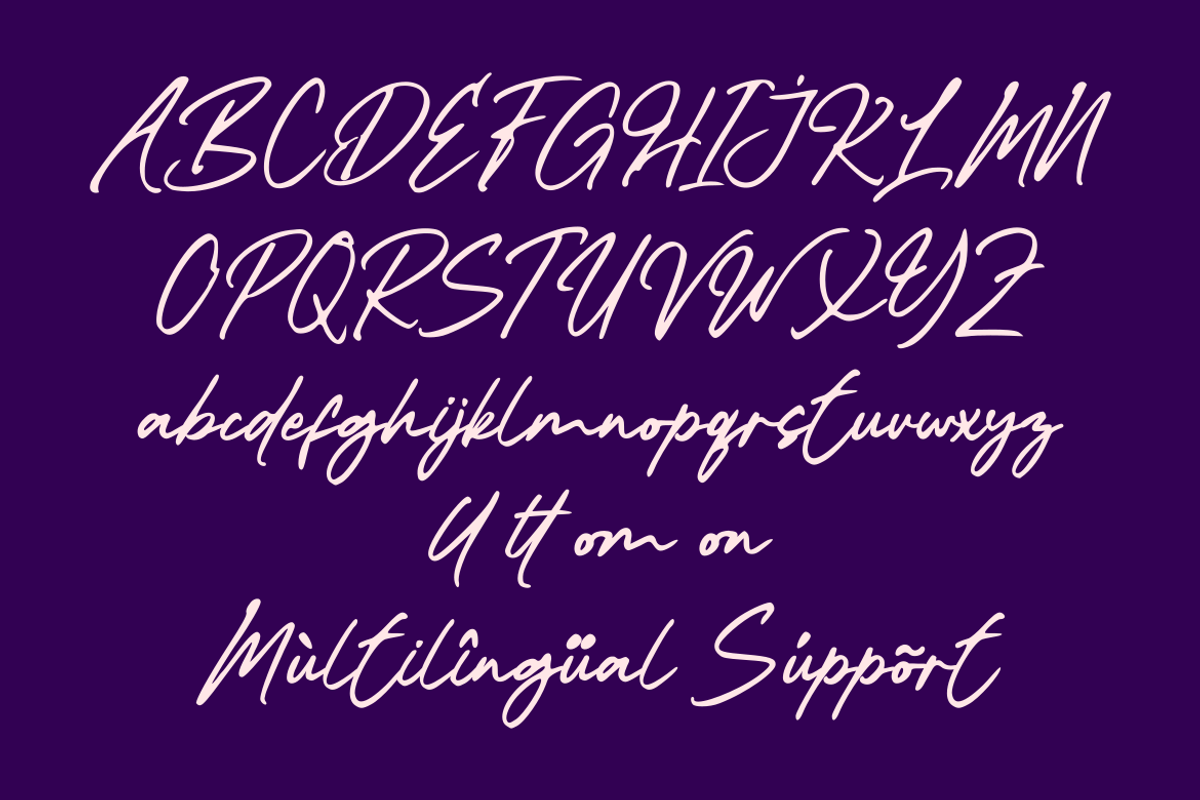 Gantol - Script Font, a Script Font by GFRcreative (Photo 4 of 6)