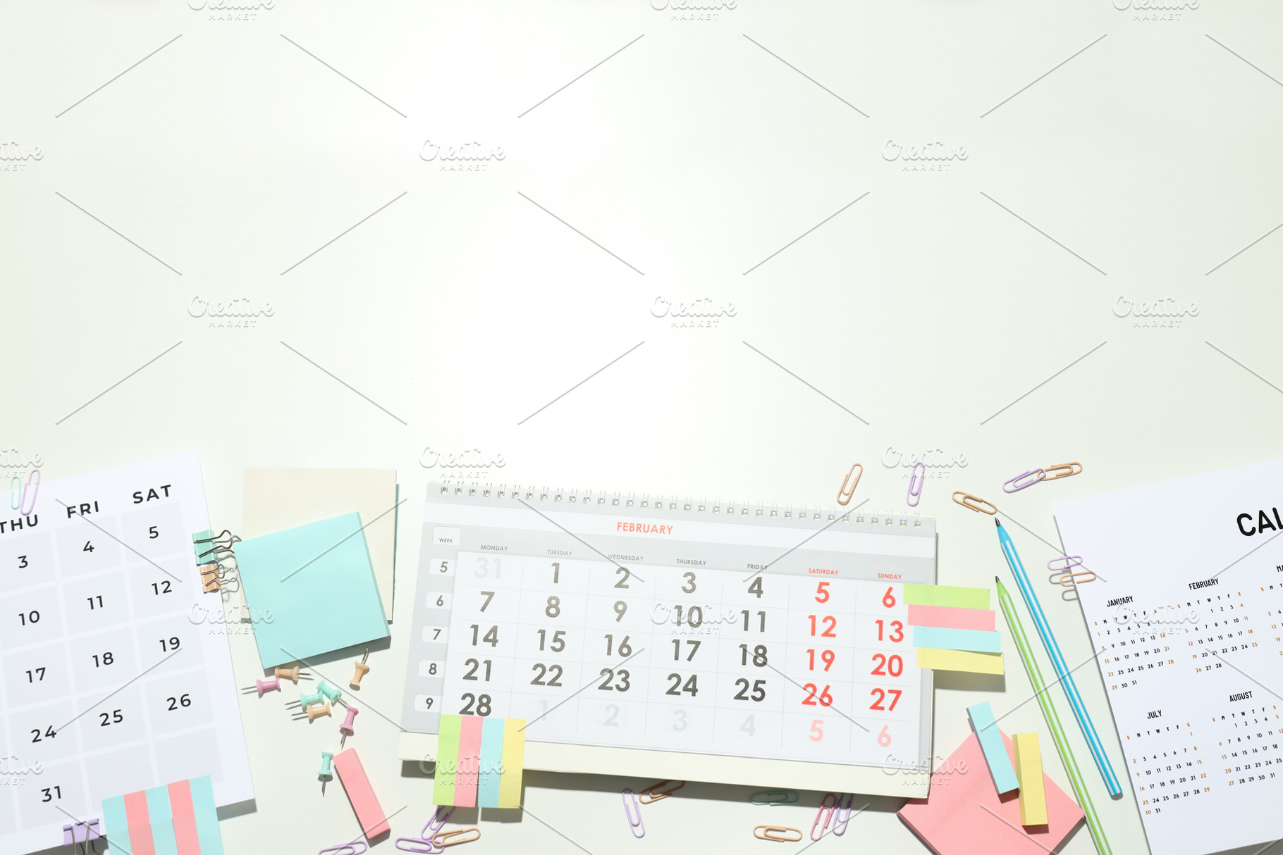 Concept of event planning and work planning, space for text, a School & Education Photo by AtlasStudio PRO