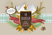 The Mountain Lodge Collection, an Illustration by KLUGE+CO (Thumbnail 1 of 15)