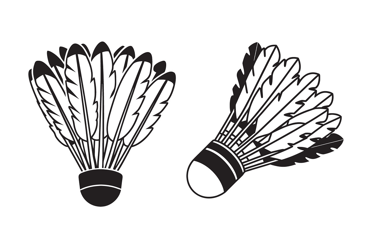 Badminton Shuttlecock Vectors, an Object Graphic by Billah Hub (Photo 1 of 3)