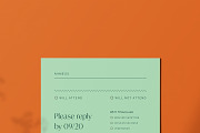 The Artists Wedding Suite, an Invitation Template by Heart to Heart Paper Co (Thumbnail 14 of 17)