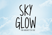 Sky Glow Typeface, a Handwritten Font by Seemly Fonts (Thumbnail 1 of 6)