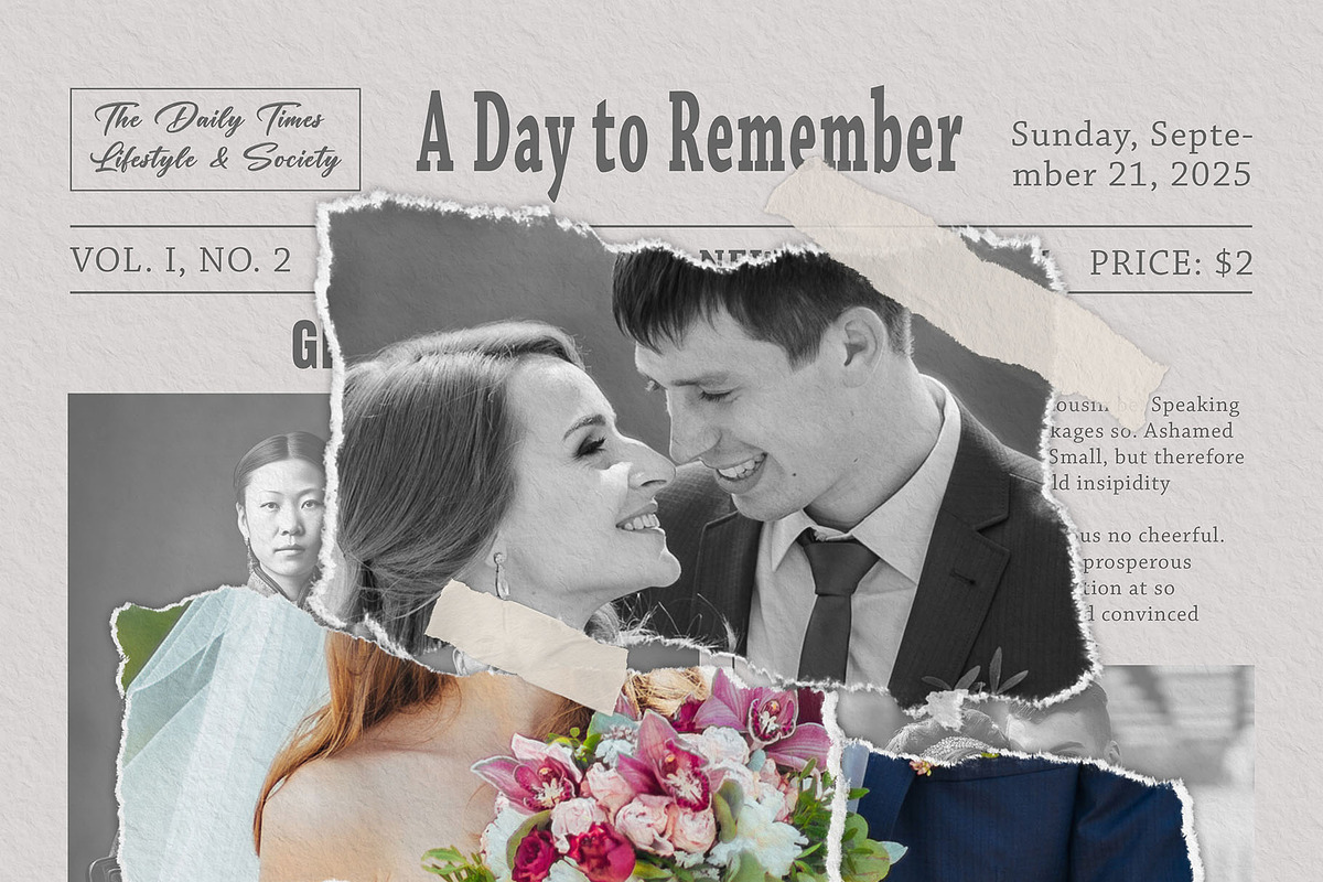Torn Paper Cut Photo Template, an Action Add-On by MRI STUDIO (Photo 18 of 34)