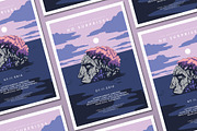 Calm Sea Hand Drawn Vector Flyer, a Flyer Template by ashenterprise (Thumbnail 2 of 2)