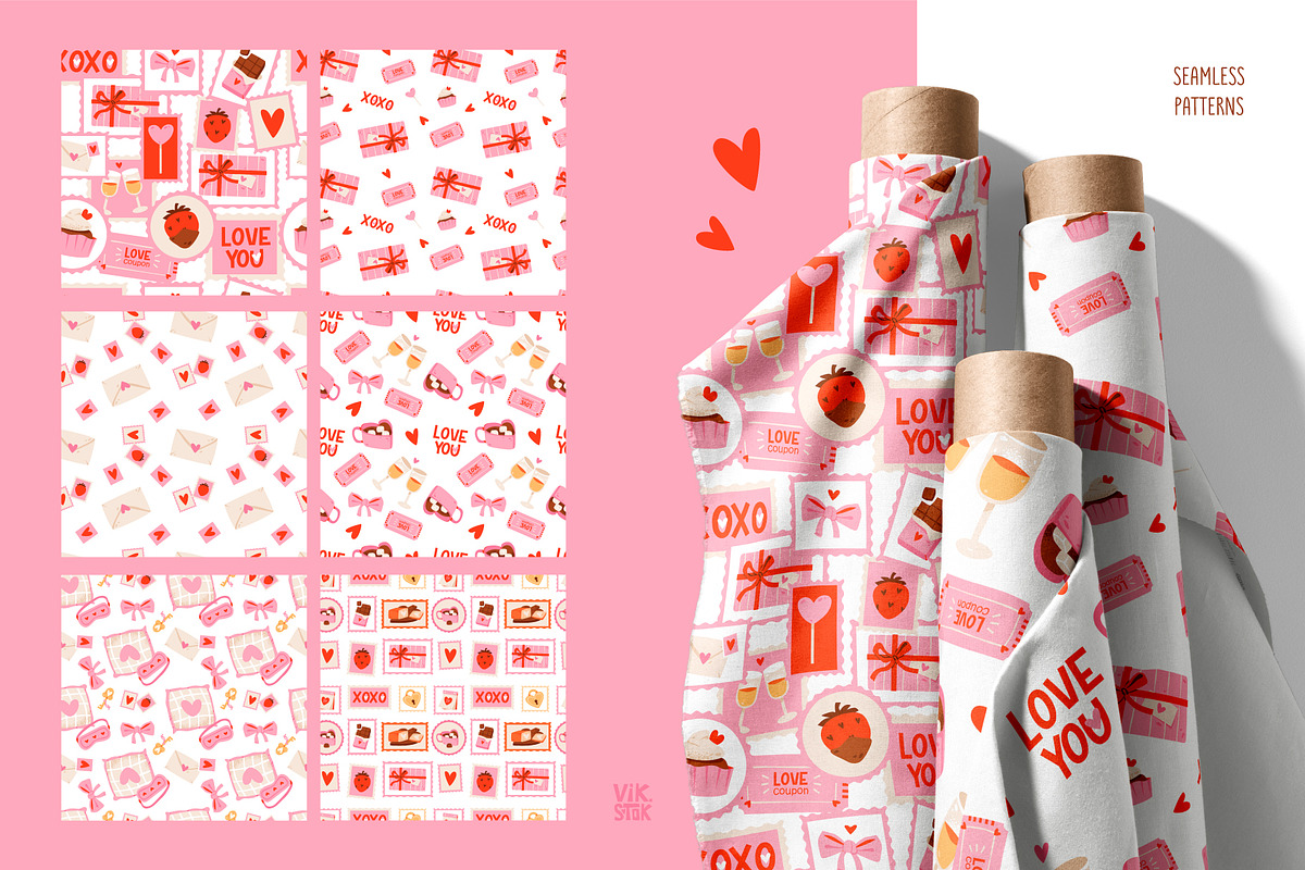 Cute Valentine’s Day Clipart Set, an Object Graphic by vik.stock (Photo 4 of 6)