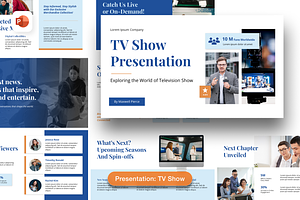 TV Show Presentation, a Presentation Template by Sixtemp