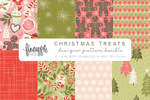 CHRISTMAS TREATS PATTERN BUNDLE DH