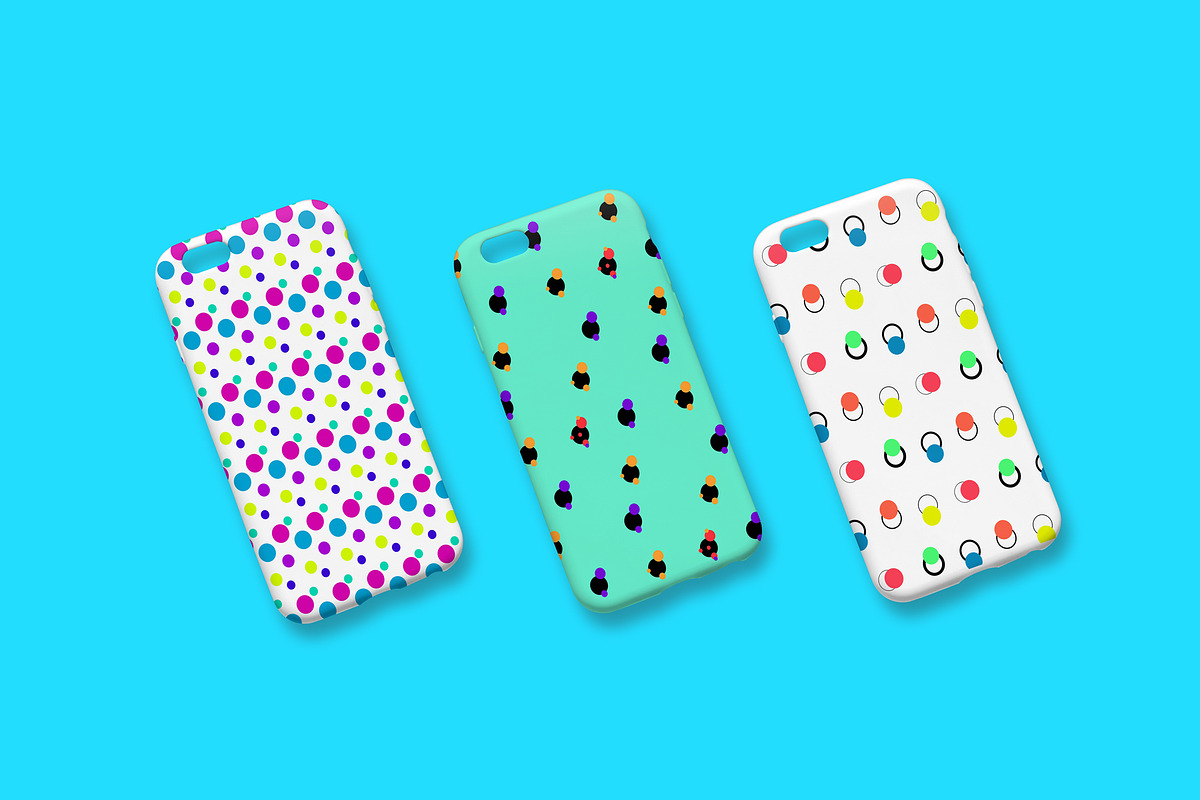 colorful dots patterns set 2020, a Pattern Graphic by designbydi (Photo 12 of 16)