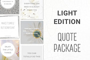 Social Media Quotes - Light Edition, a Social Media Template by Annemiek van Luinen (Thumbnail 1 of 6)