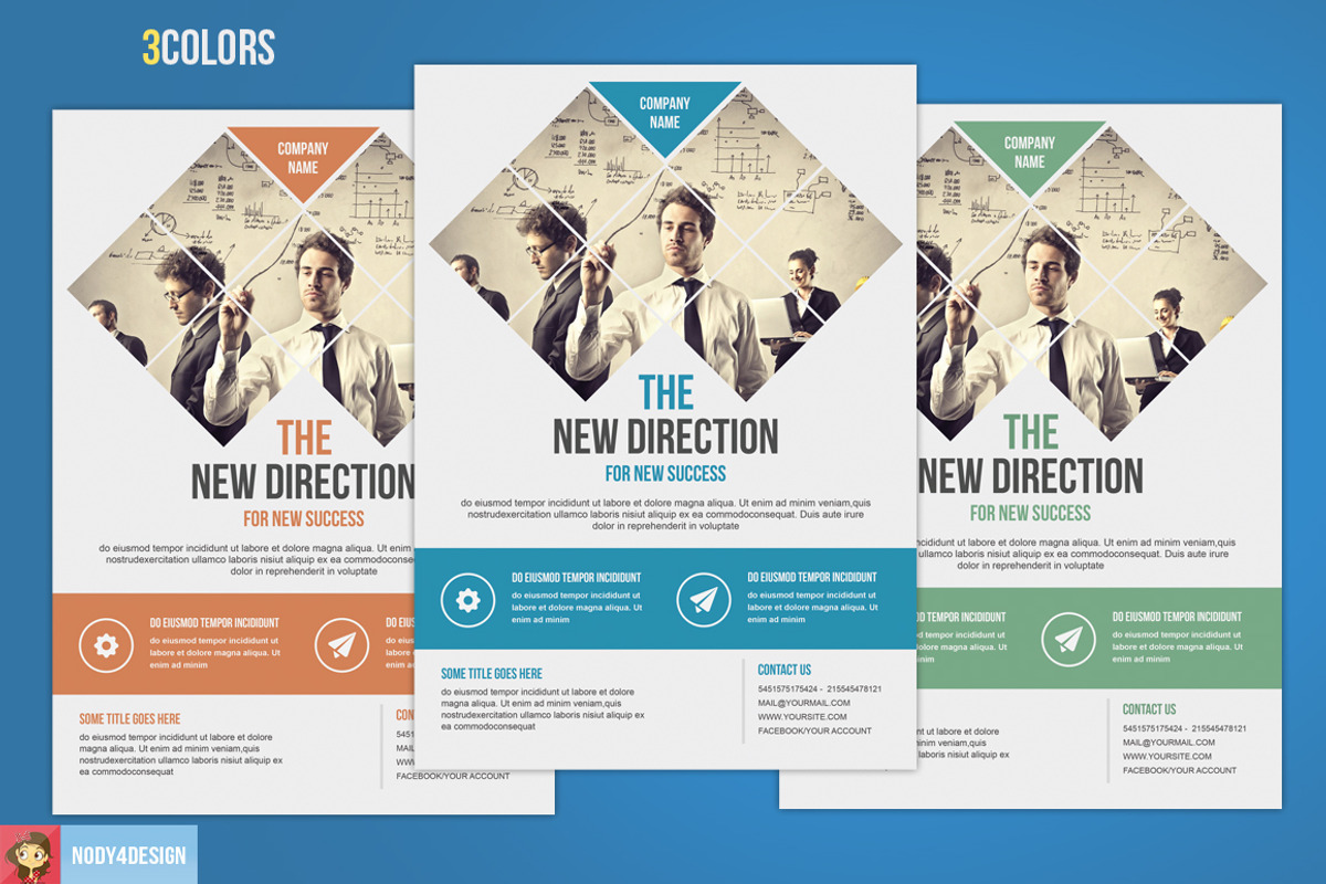 Clean Business Flyer, a Flyer Template by Nody4Design (Photo 1 of 4)