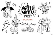 Halloween party, an Object Illustration by Olillia (Thumbnail 3 of 6)