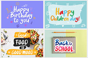All in one Font Bundles, a Script Font by MSG Studio (Thumbnail 5 of 15)