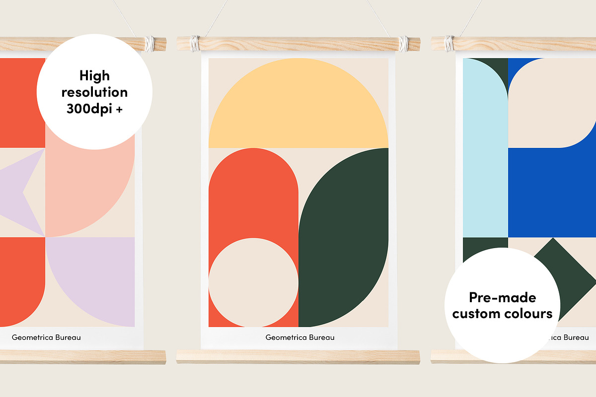 Block Geometrics, a Pattern Graphic by Geometrica Bureau (Photo 9 of 10)