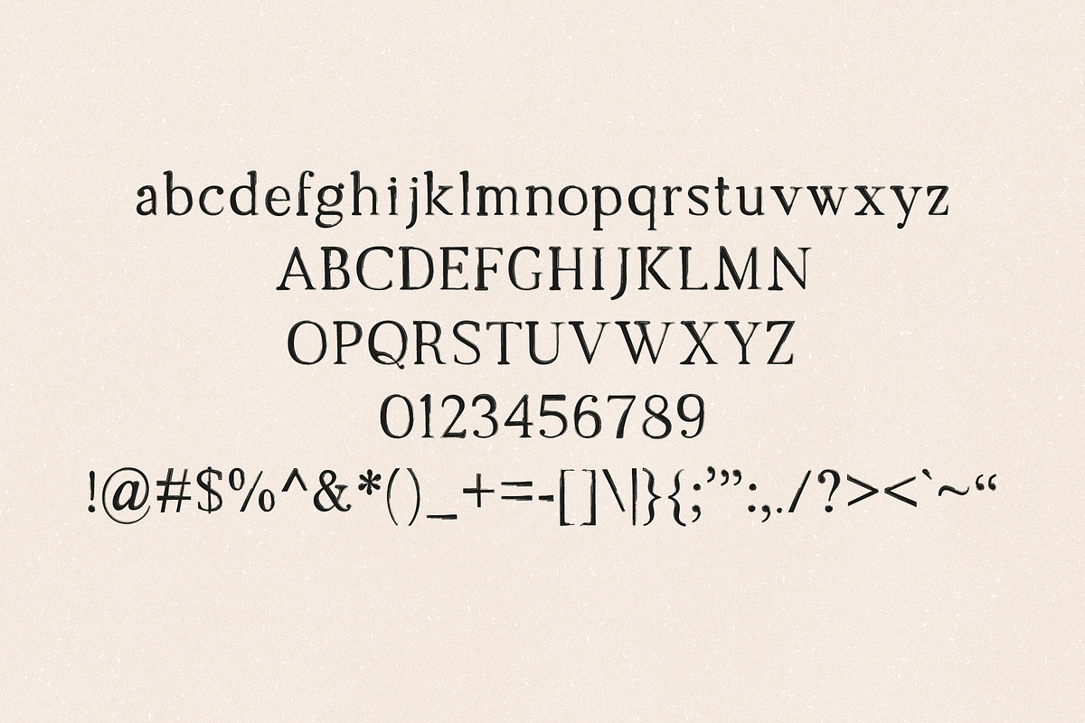 Farmhouse - Painted Serif Font, a Serif Font by Tropical Type (Photo 10 of 10)