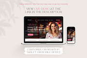 Social Media Manager Website, a Landing Page Template by vectorocean (Thumbnail 2 of 11)