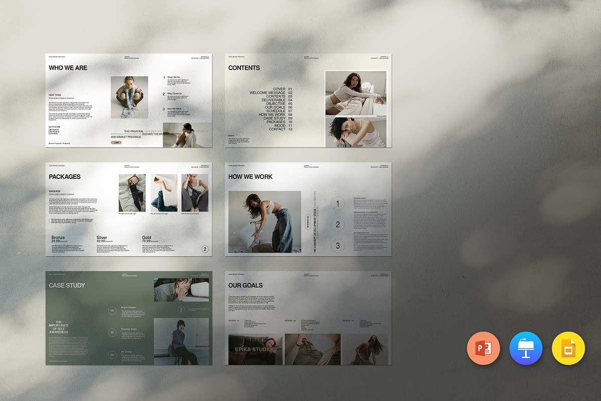 EPIKA | Brand Proposal, a Presentation Template by CreativexGenius (Photo 6 of 9)