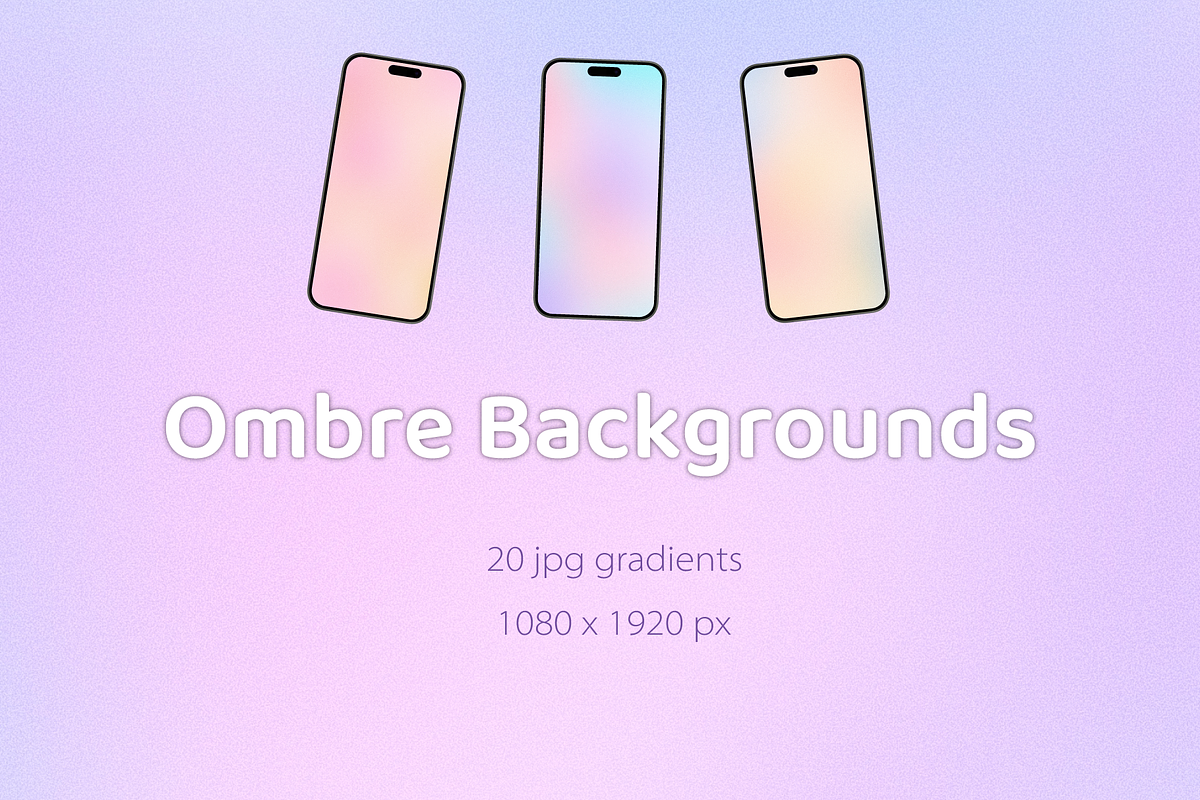 Ombre Insta Stories Backgrounds, a Background Graphic by Digitaliya (Photo 1 of 5)