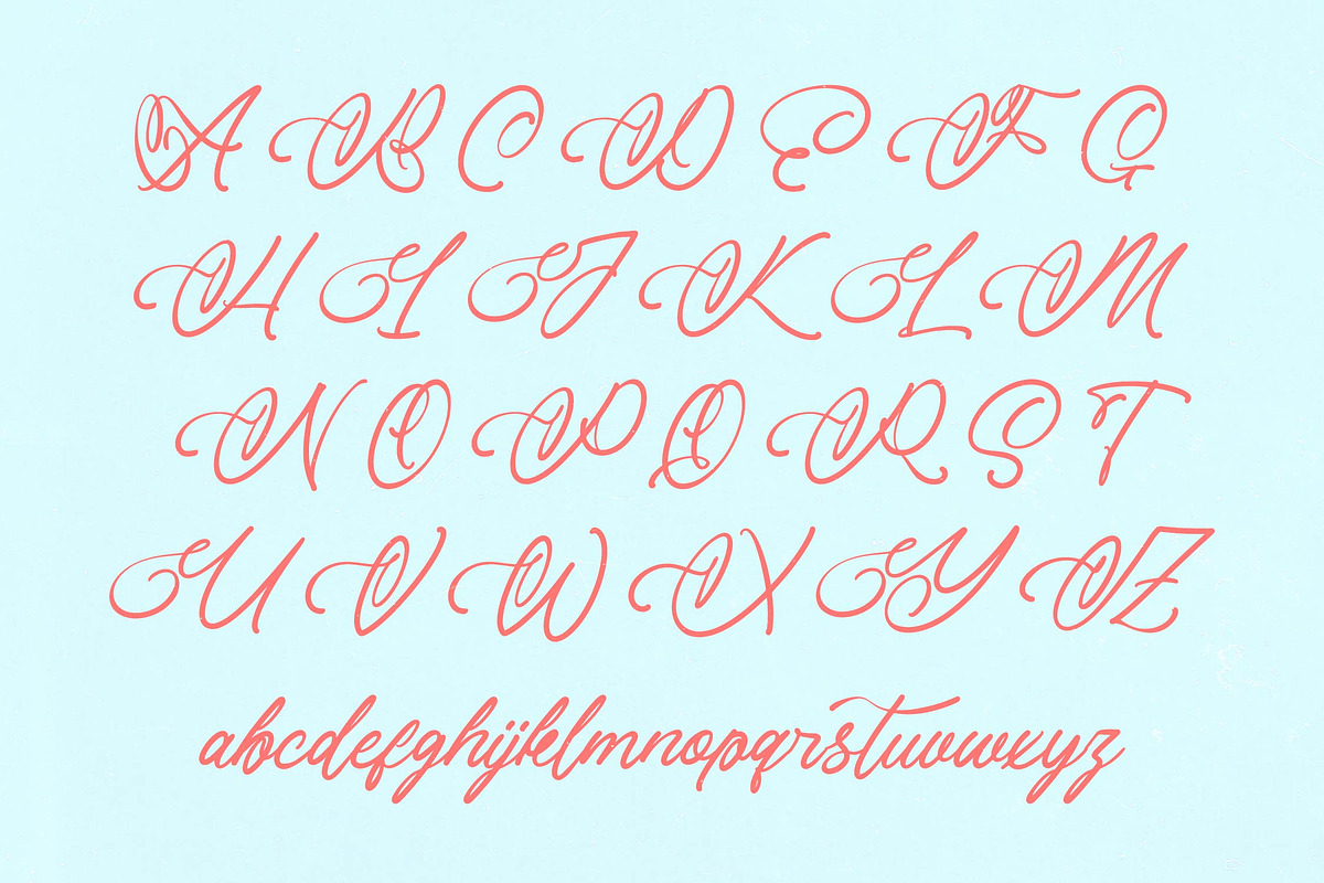 Akmelyn Beridge Bold Calligraphy, a Script Font by Letterena Studios Script (Photo 13 of 20)