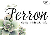 Perron, a Script Font by Fontforecast (Thumbnail 1 of 9)