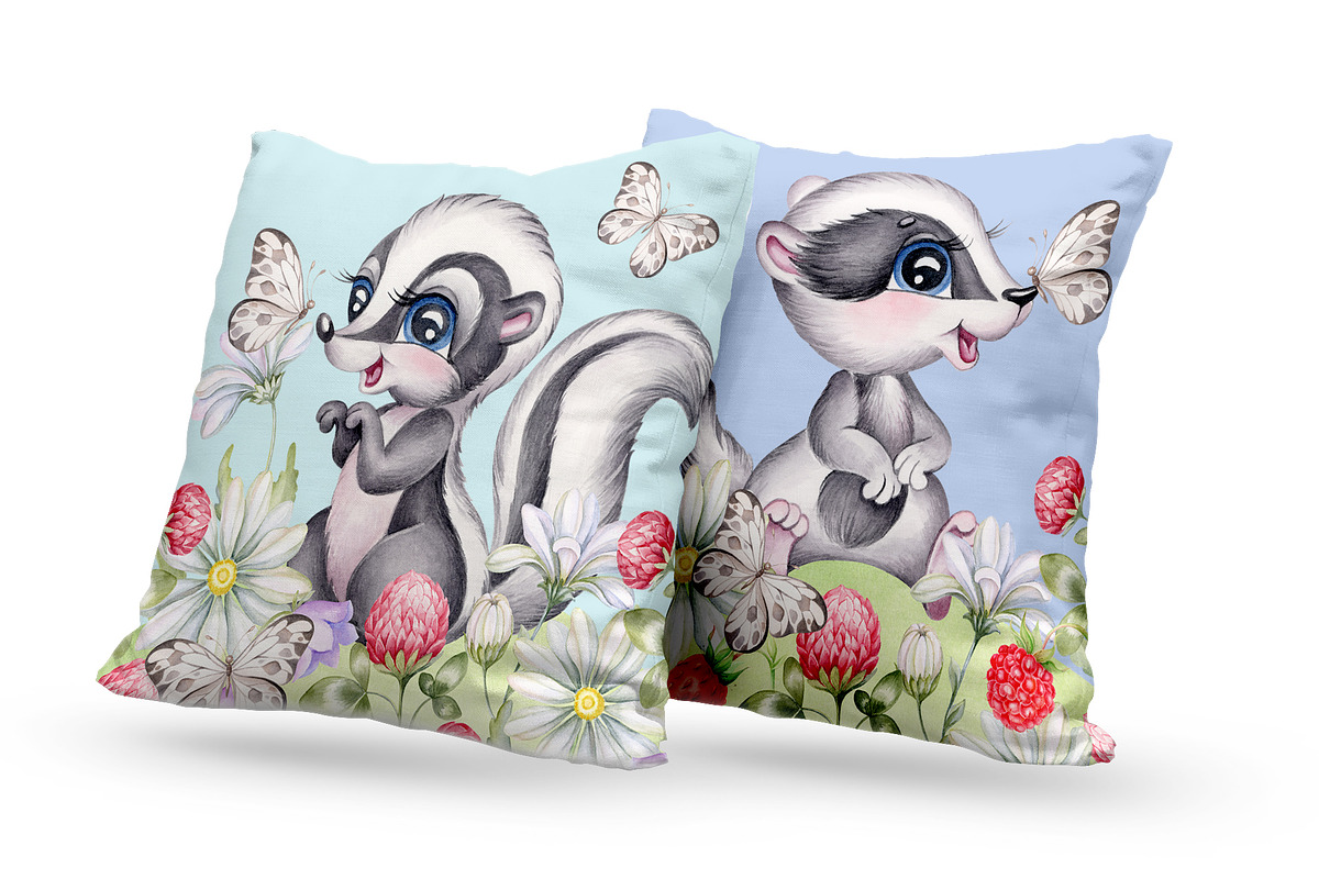 Cute Woodland Animals. Baby Forest 1, an Animal Illustration by MarinadeArt (Photo 8 of 10)