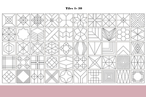 100 Tiles Patterns