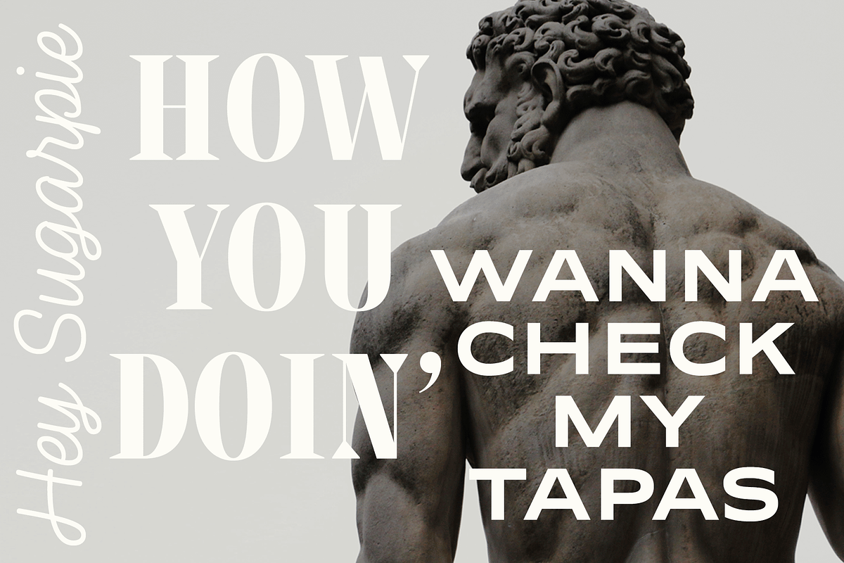 Tapas Font Bundle, a Sans Serif Font by Fenotype (Photo 9 of 9)