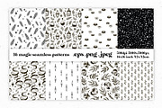 Magic Seamless Patterns Collection, a Pattern Graphic by Julia M. Watercolor (Thumbnail 3 of 11)