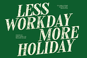 CS Lobelia Stamp, a Serif Font by Craft Supply Co. (Thumbnail 6 of 8)