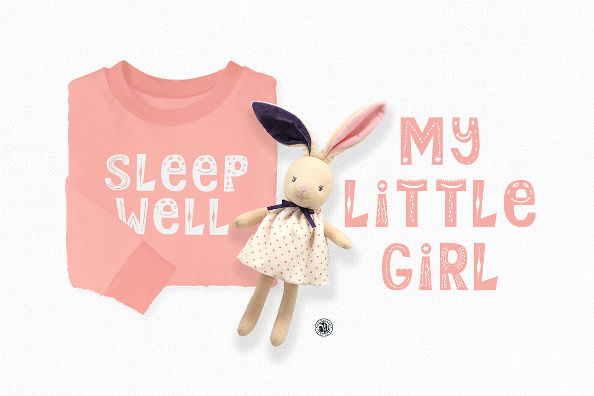 The Youngest Font preview 4