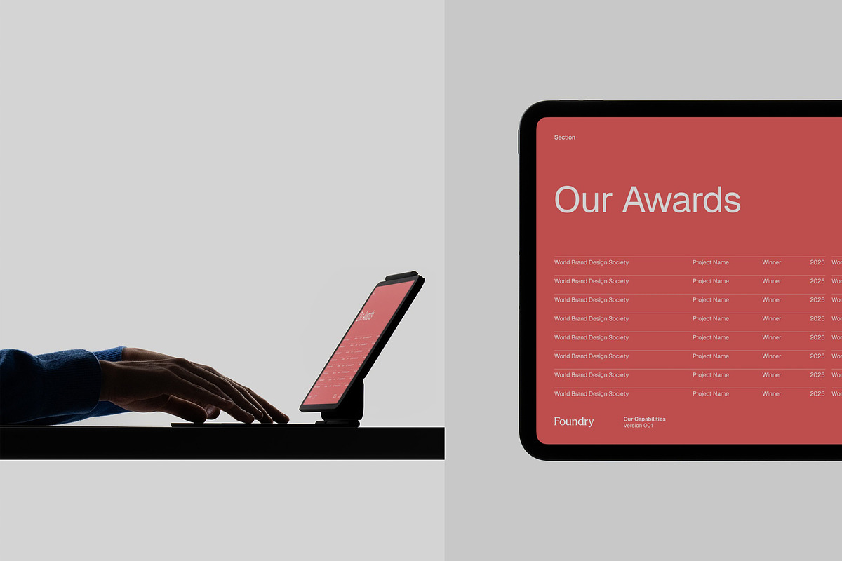 Foundry — Capabilities Deck Template, a Presentation Template by Numinous Academy (Photo 5 of 6)