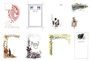 Vintage Restaurant & Tavern Graphics, a Food Illustration by Blue Line Design (Thumbnail 14 of 16)