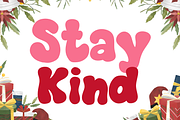 Myrrh is a retro groovy font, a Handwritten Font by Brown Cupple (Thumbnail 2 of 7)