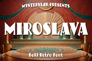 Miroslava Font, a Serif Font by Mysterylab Designs (Thumbnail 1 of 9)