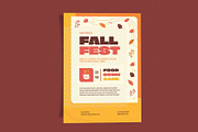 Fall Fest Orange Leaf, a Flyer Template by Me55enjah Design (Thumbnail 2 of 4)