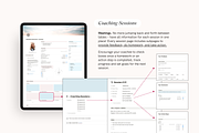 Notion Template Coaching Planner, a Stationery Template by TheCoastlineStudio (Thumbnail 7 of 10)