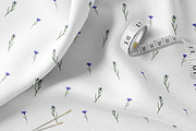 Wildflowers, stripes, checks bandle, a Pattern Graphic by Oksana Dovhopol Art (Thumbnail 13 of 23)
