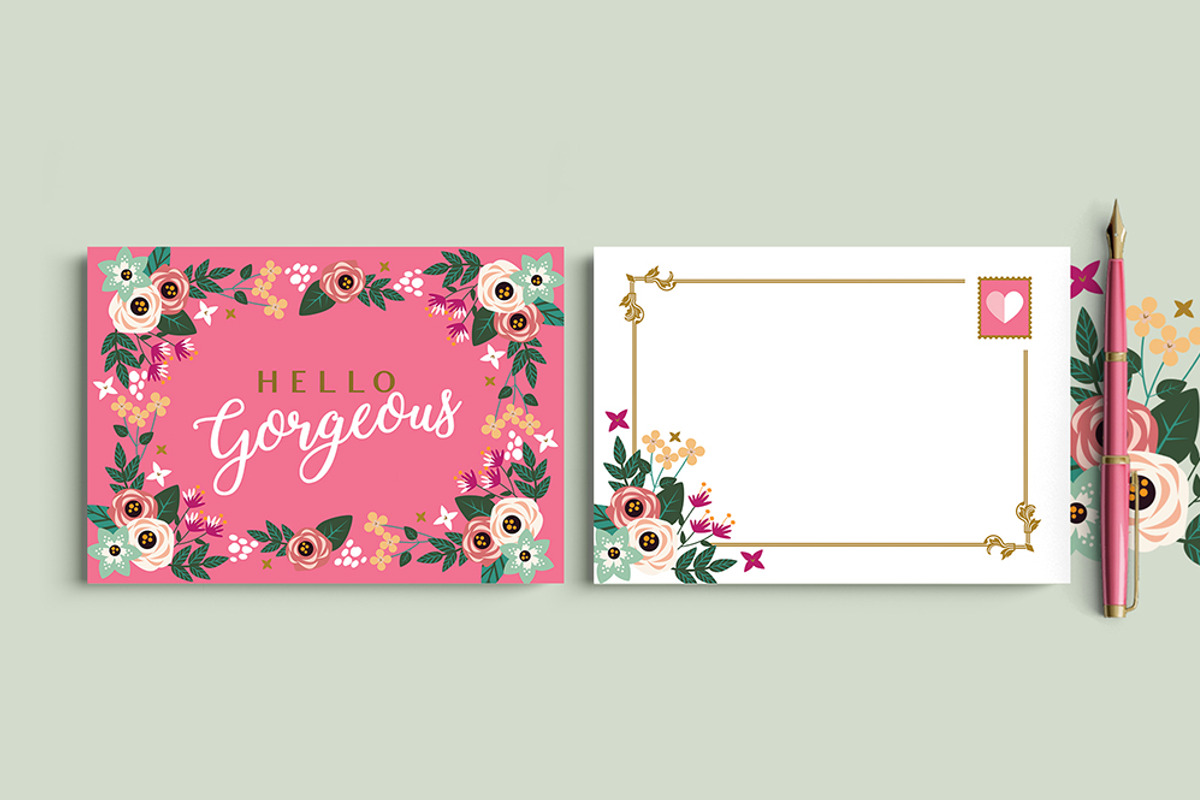 Floral Card Collection-45 files, a Card Template by Werlang Paper (Photo 32 of 43)