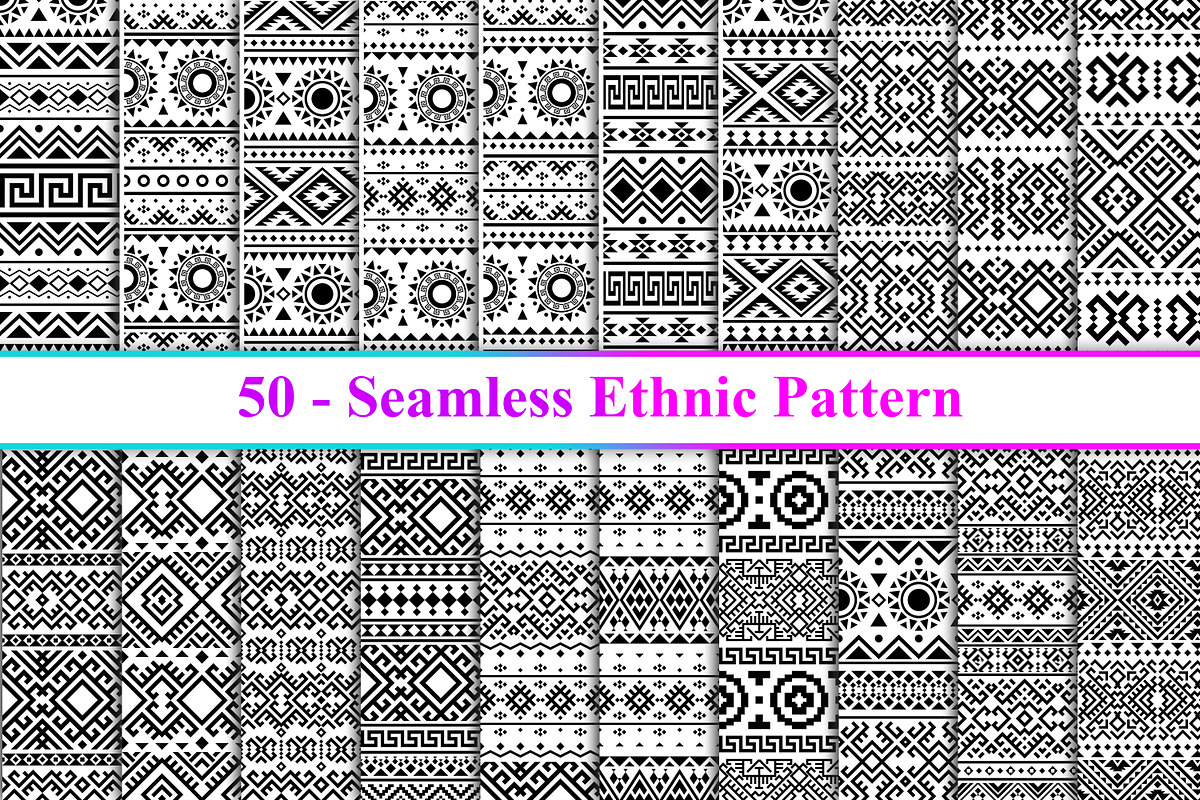 Ethnic Seamless pattern, a Pattern Graphic by Digital Studio (Photo 1 of 3)