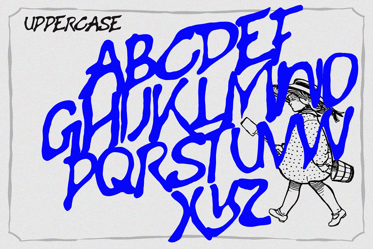 GOWAK — Raw Font, a Handwritten Font by Enxyclo Studio (Photo 12 of 14)