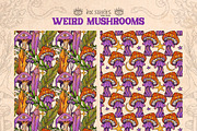 Weird Mushrooms, an Object Illustration by Ink Stories (Thumbnail 20 of 23)