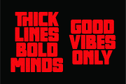 Chunky - Condensed Sans Serif, a Sans Serif Font by Pian45 Studio (Thumbnail 4 of 8)