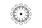 Black White Mandala Illustration Set, a Decorative Illustration by NJ Himel (Thumbnail 64 of 101)