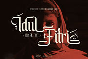 Mastolleh Ramadan Typeface, a Blackletter Font by alit design (Thumbnail 3 of 17)