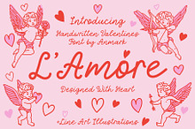 L'Amore | Handwritten Script Font