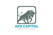 Bull & Finance Logo vector template, a Branding & Logo Template by Master Design (Thumbnail 2 of 3)