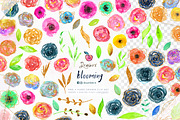 Glitter Flower png Watercolor 070, an Illustration by Drawberx (Thumbnail 3 of 7)