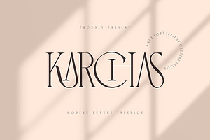 Karchas - Elegant Serif Font